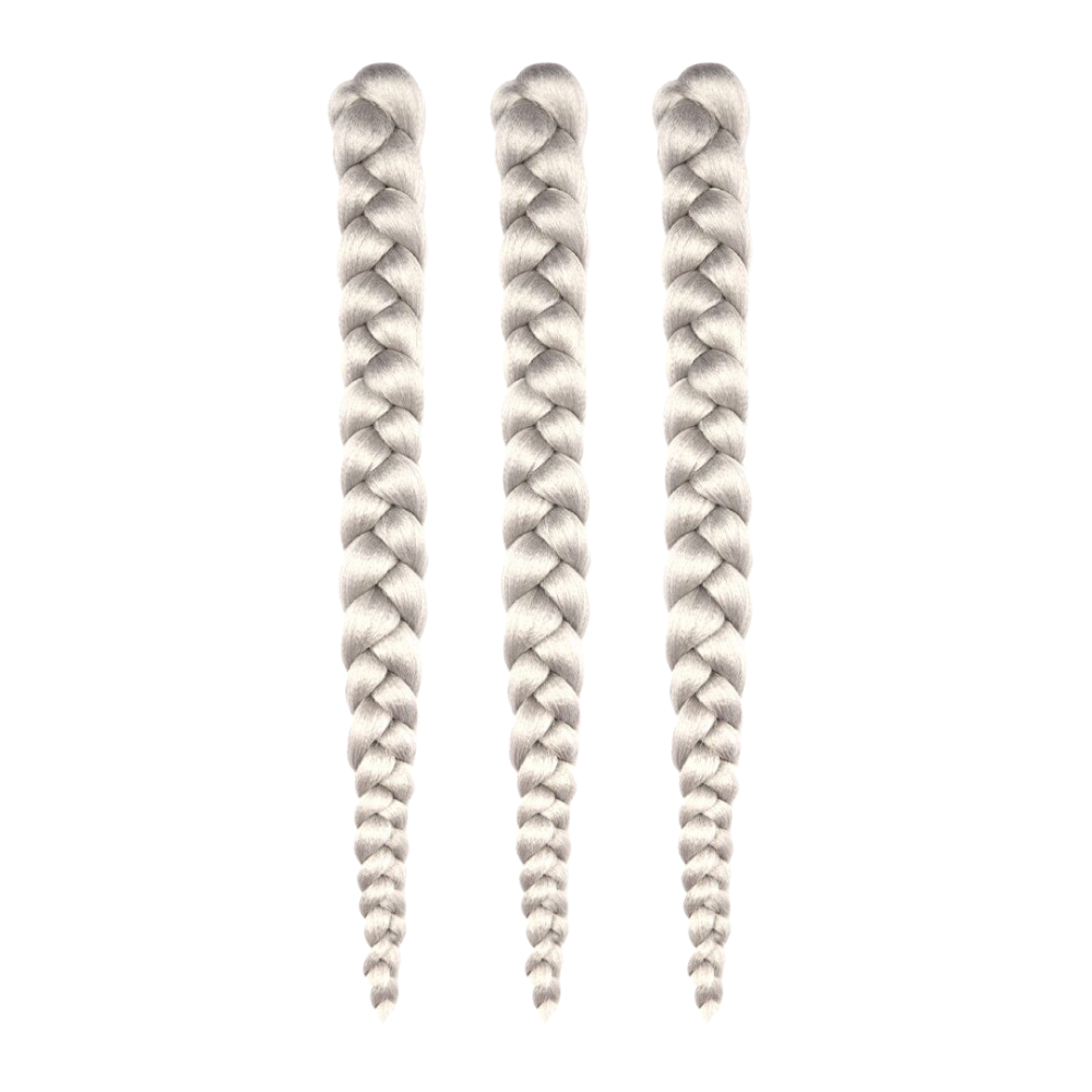 Dosso Beauty - 3 Bundle Pack Pre-stretched Hypoallergenic Braiding Hair: 101