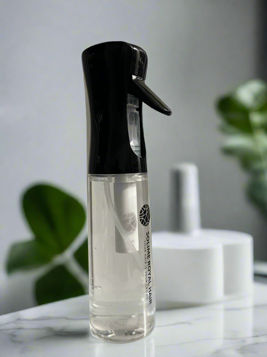 Solime Royal Hair - Continuous Spray Bottle - 300ml - Black