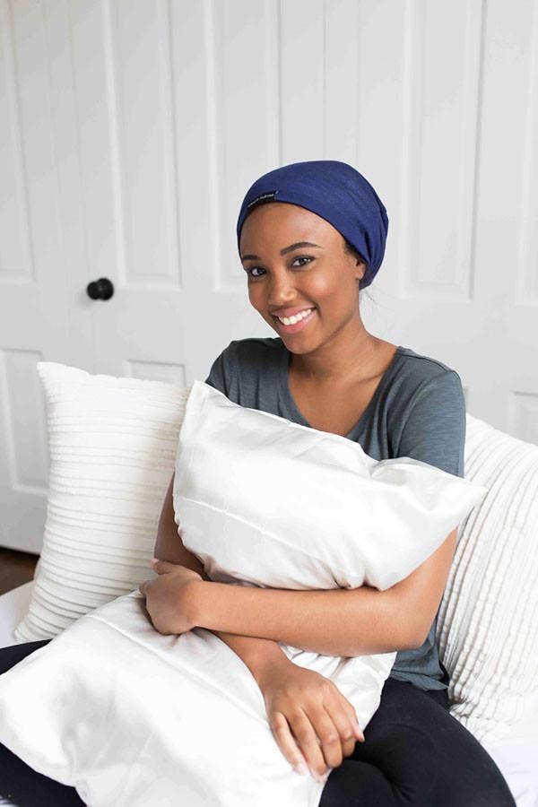 Grace Eleyae  - The Slap (Satin-lined cap) - Navy: Navy / M-Original