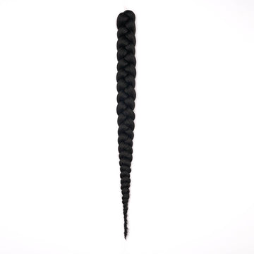 Dosso Beauty - (Single Packs) Pre-Stretched Hypoallergenic Braiding Hair: 1B / 16"