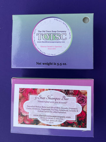 TOTSC - 5-Star Shampoo Bar