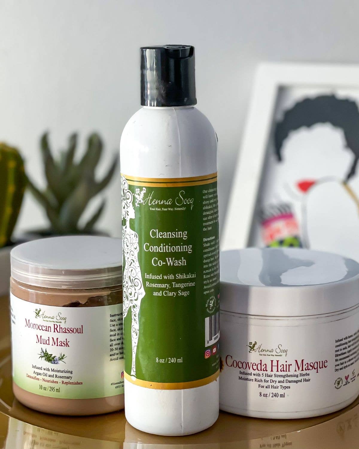 Henna Sooq - Cleansing Conditioning CoWash - Rosemary, Tangerine and Clary Sage