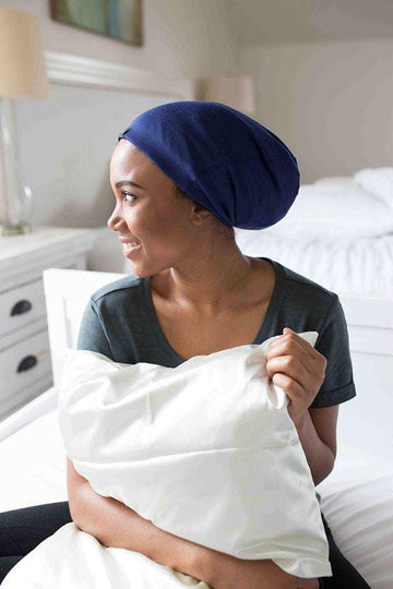 Grace Eleyae  - The Slap (Satin-lined cap) - Navy: Navy / M-Original