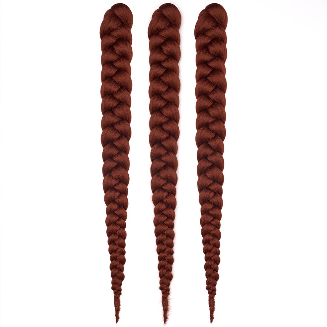 Dosso Beauty - 3 Bundle Pack Pre-stretched Hypoallergenic Braiding Hair: 1B/27/613