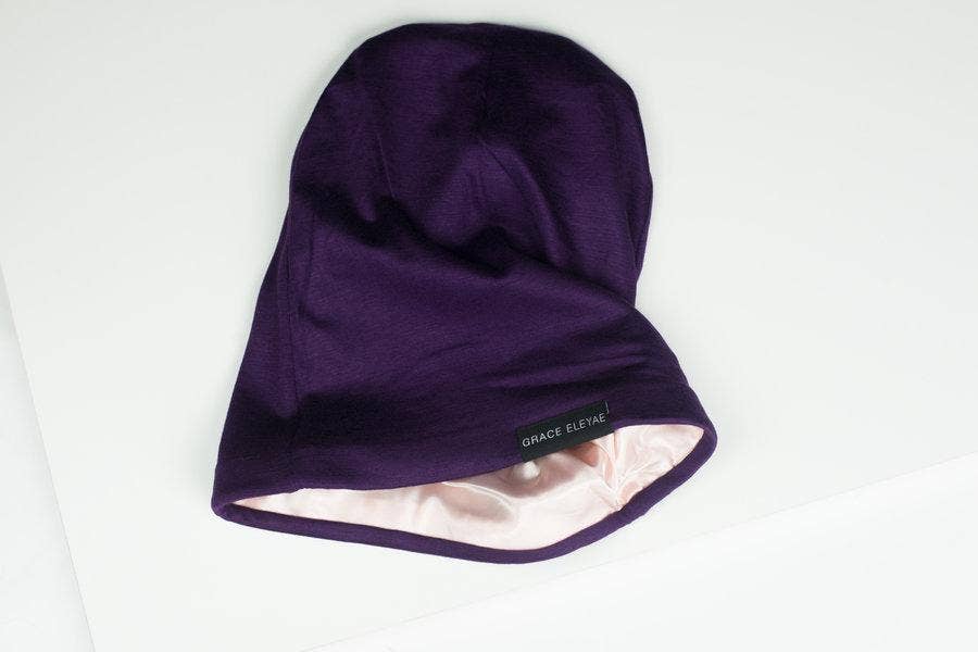 Grace Eleyae - The Slap (Satin-lined cap) - Purple: Purple / M-Original
