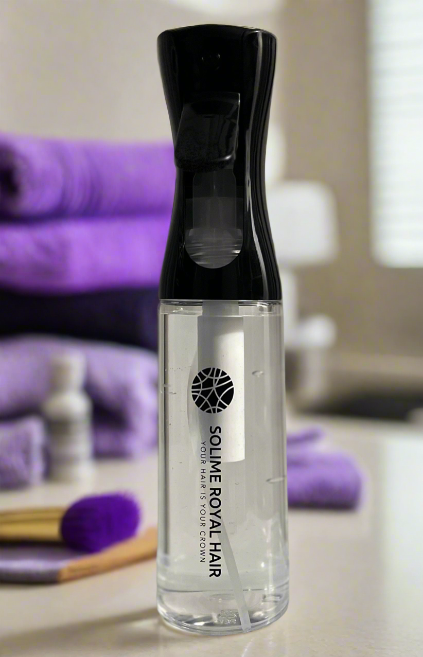 Solime Royal Hair - Continuous Spray Bottle - 300ml - Black