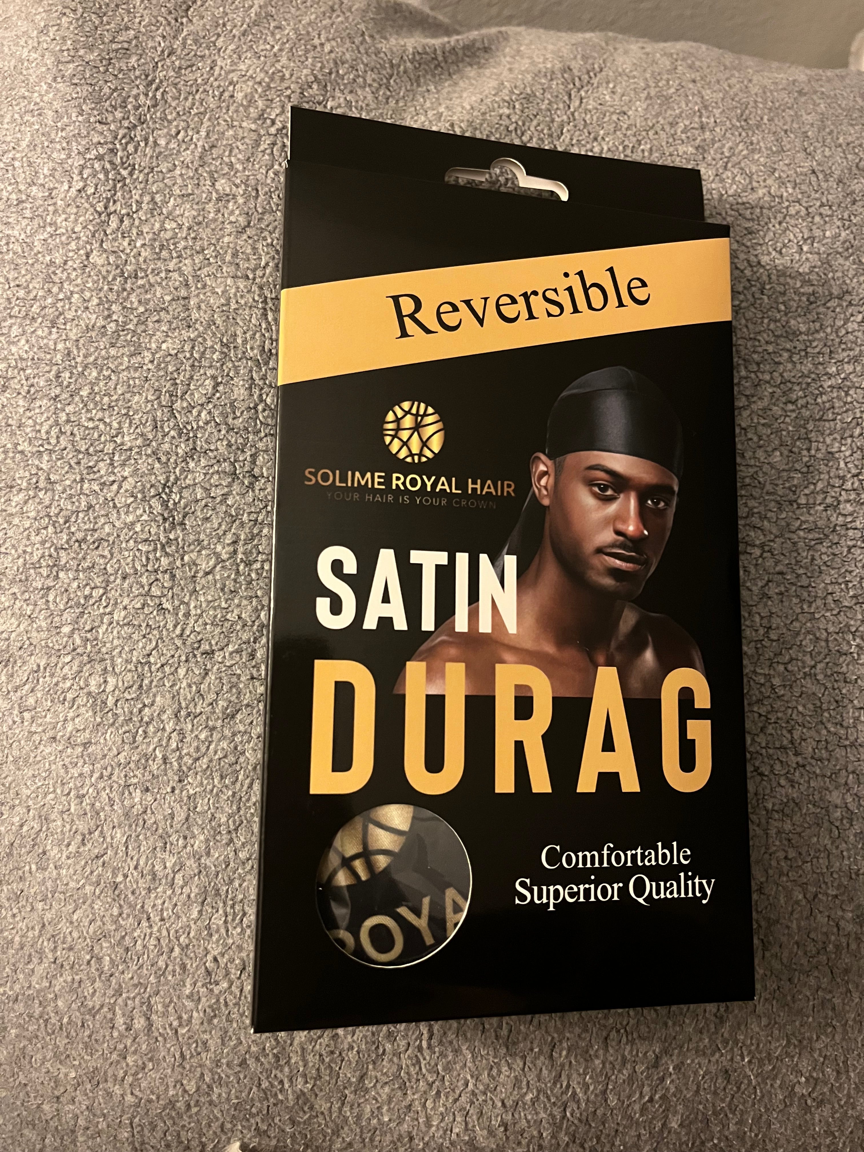 Solime Royal Hair - Reversible Durag - Adult Size