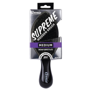 Annie International, Inc. - Annie Supreme Club Brush Medium Boar Bristles