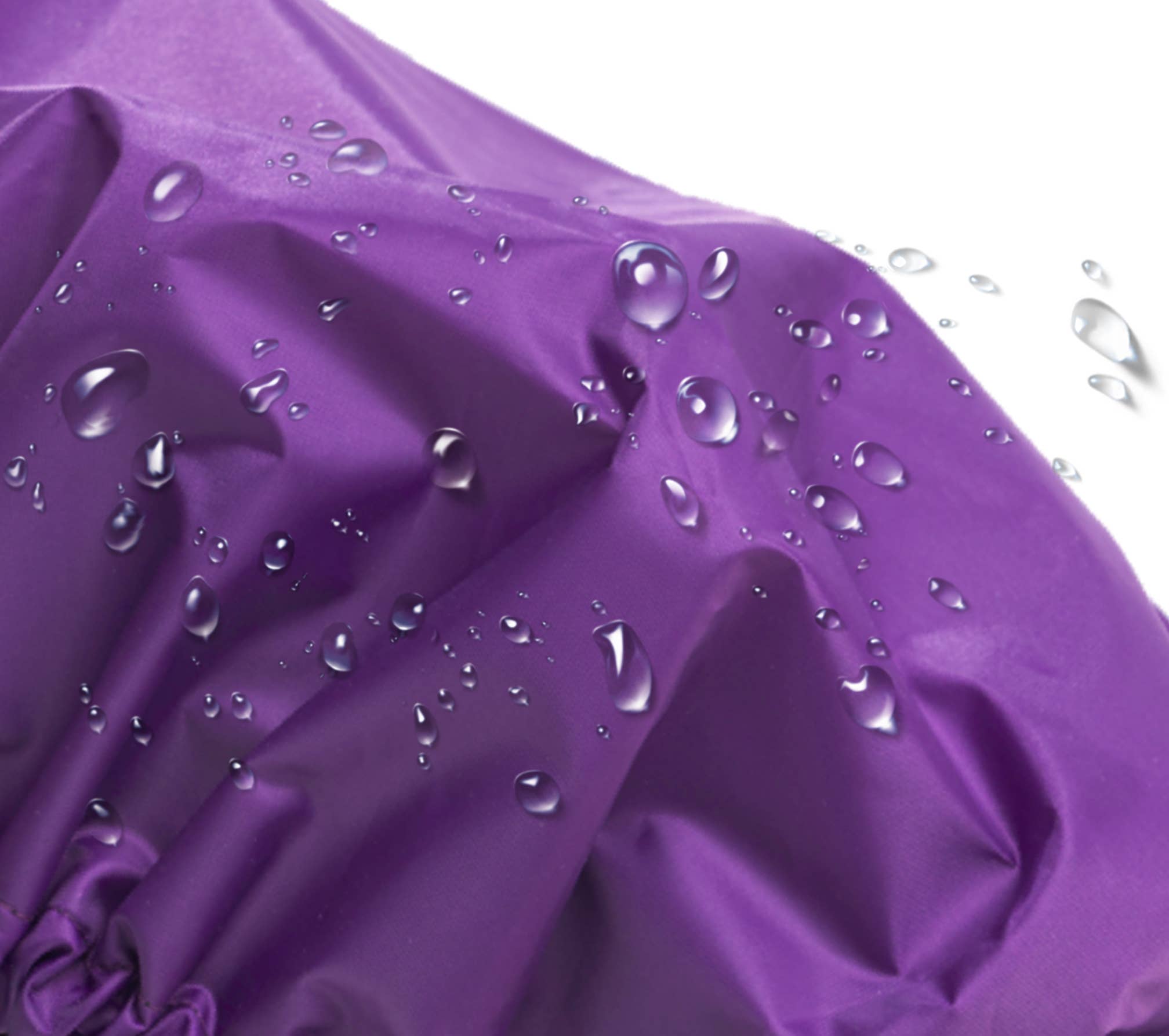 Glow by Daye - Purple "Rain" Satin Lined Shower Cap
