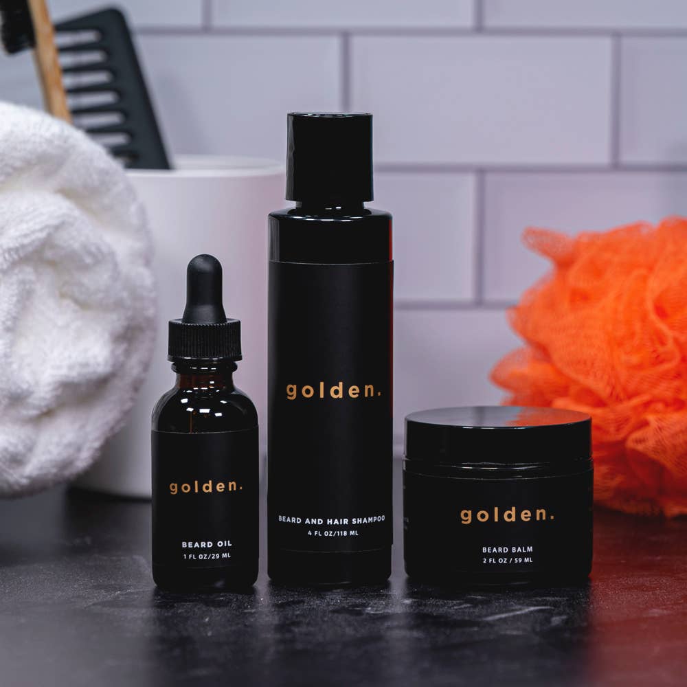 Golden Grooming Co. - 1oz Beard Oil