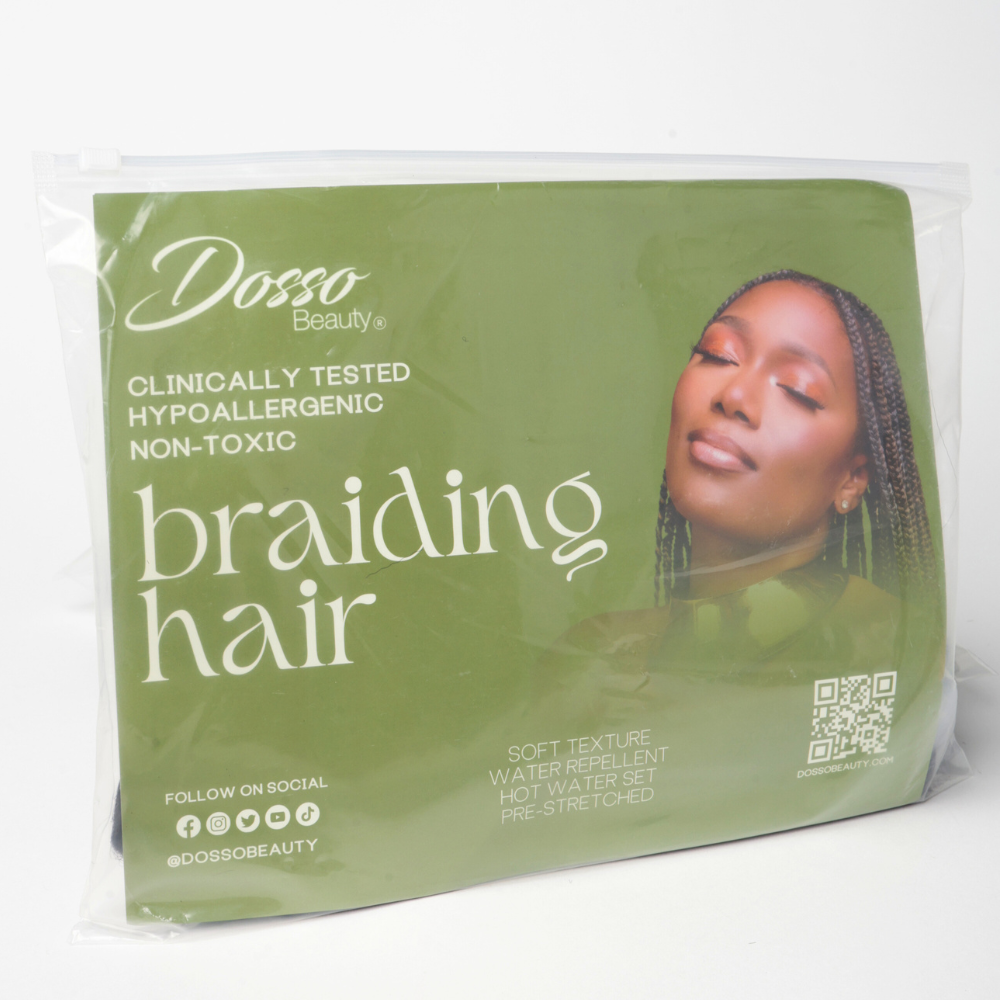 Dosso Beauty - 3 Bundle Pack Pre-stretched Hypoallergenic Braiding Hair: 101