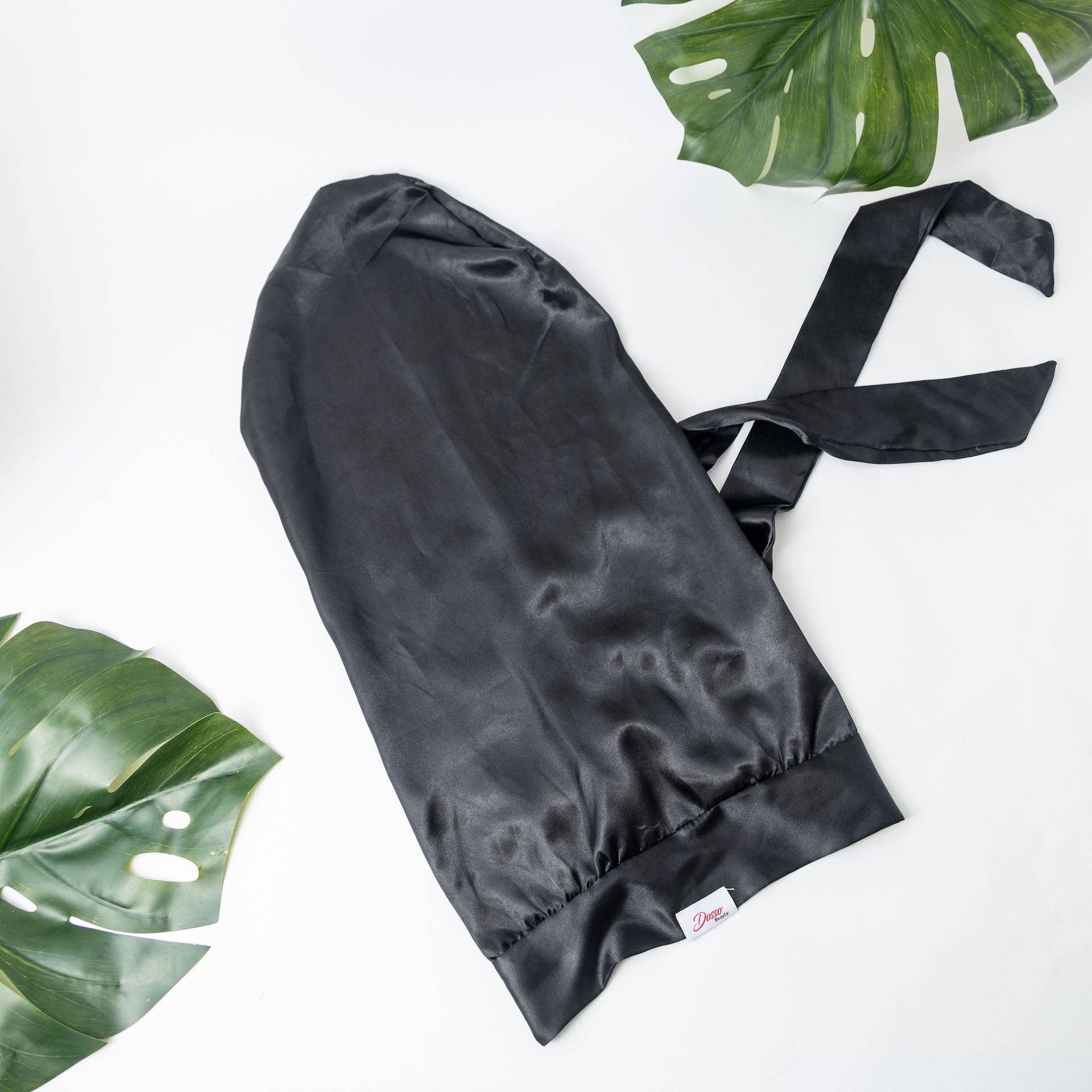 Dosso Beauty - Satin Braid Bonnet w/ Edge Tie