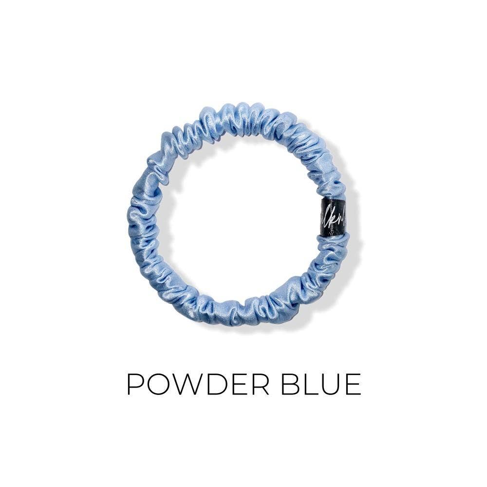 Silknlove Co. - Skinny Silk Scrunchie: Oat