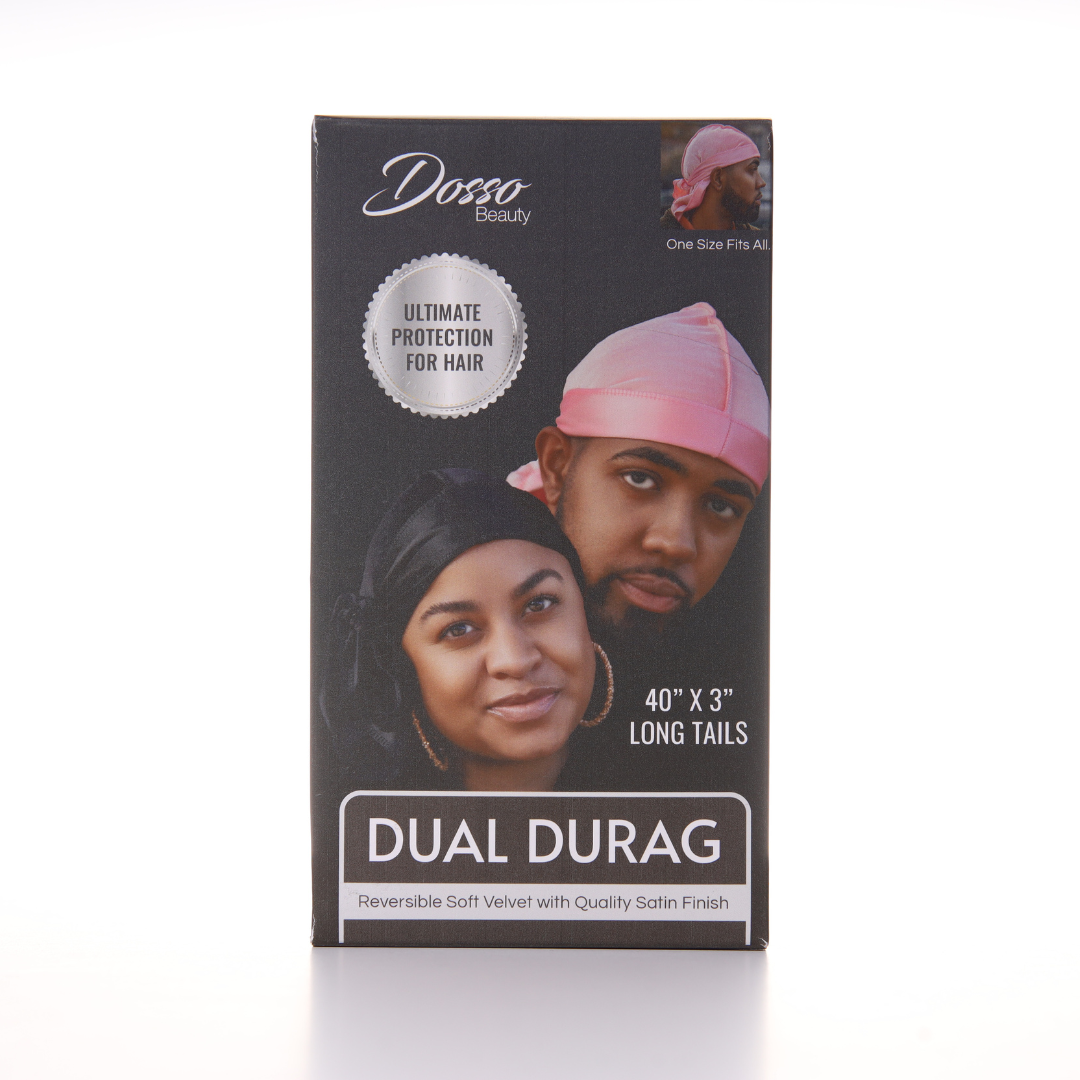 Dosso Beauty - Dual DuRag: Black