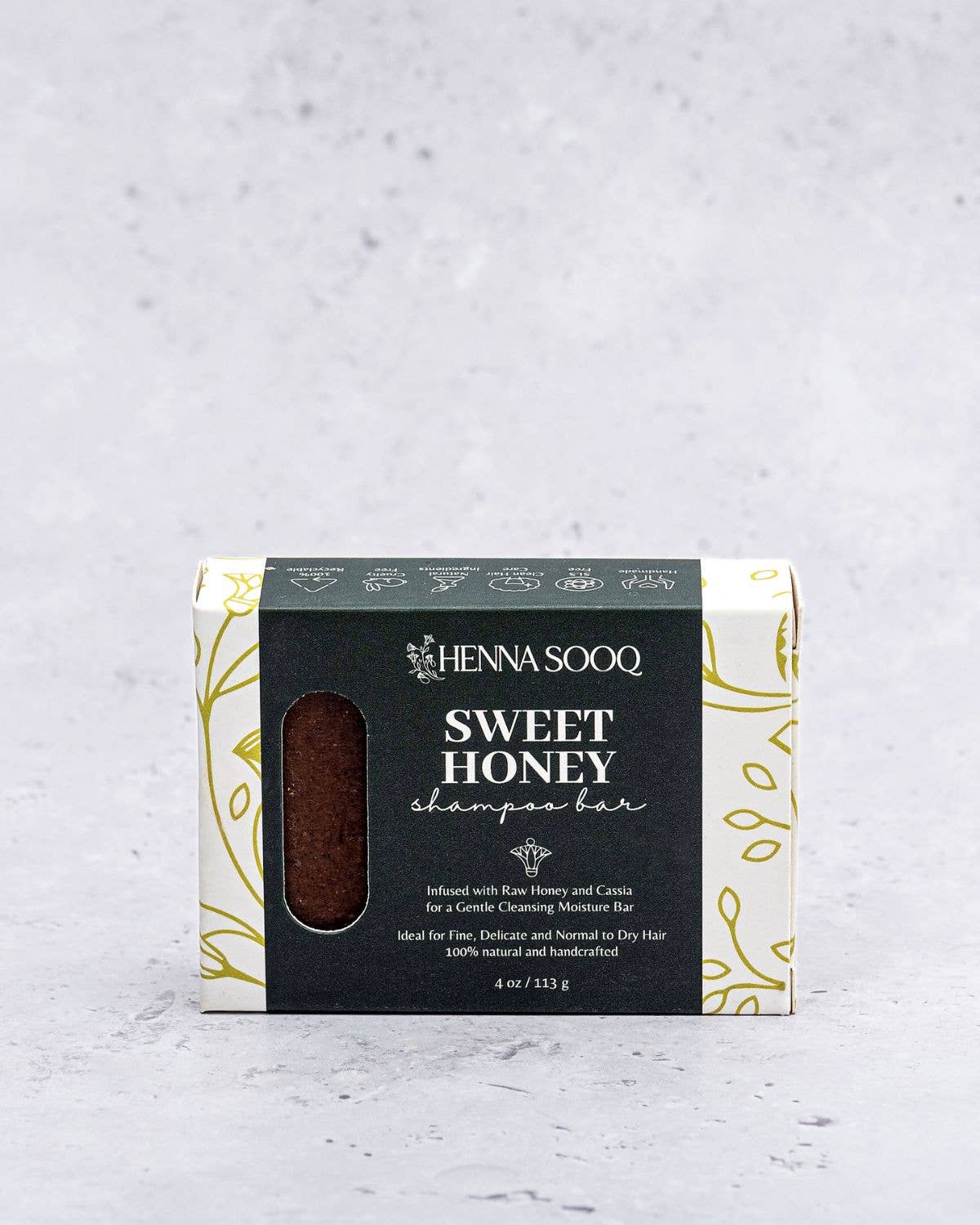 Henna Sooq - Sweet Honey Shampoo Bar