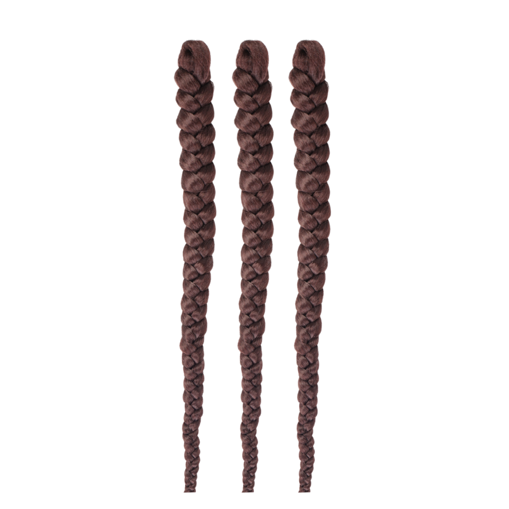 Dosso Beauty - 3 Bundle Pack Pre-stretched Hypoallergenic Braiding Hair: 101