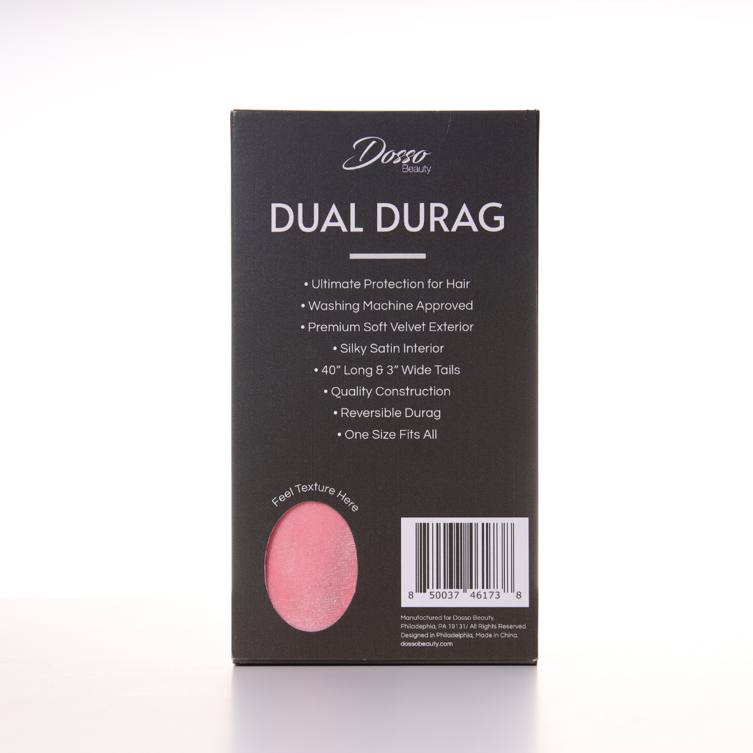 Dosso Beauty - Dual DuRag: Black