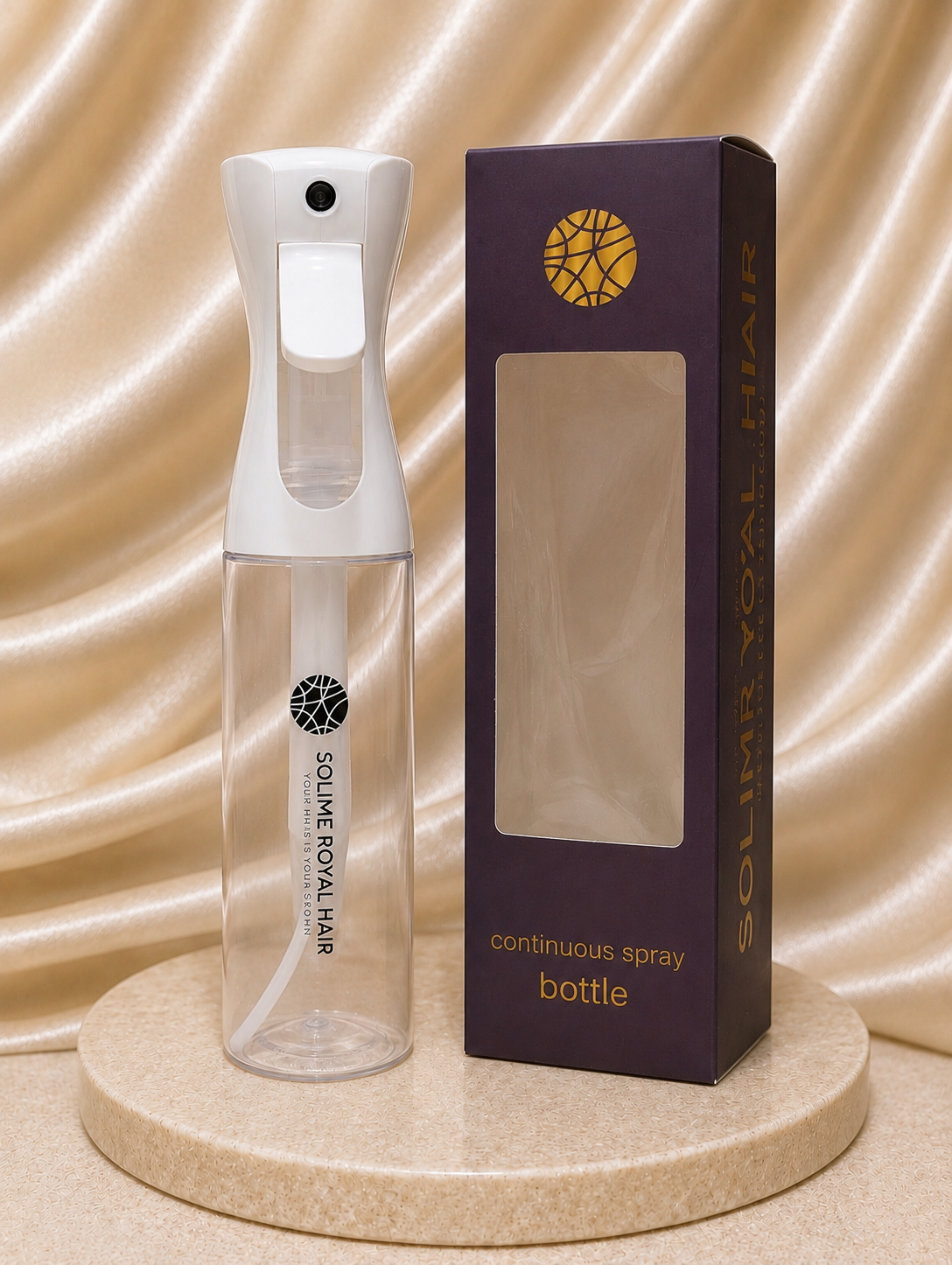 Solime Royal Hair - Continuous Spray Bottle - 300ml - White
