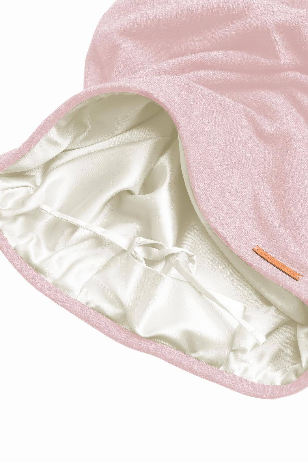 Grace Eleyae Inc. - Pink Adjustable Slap | Satin-Lined Cap: Pink / One Size