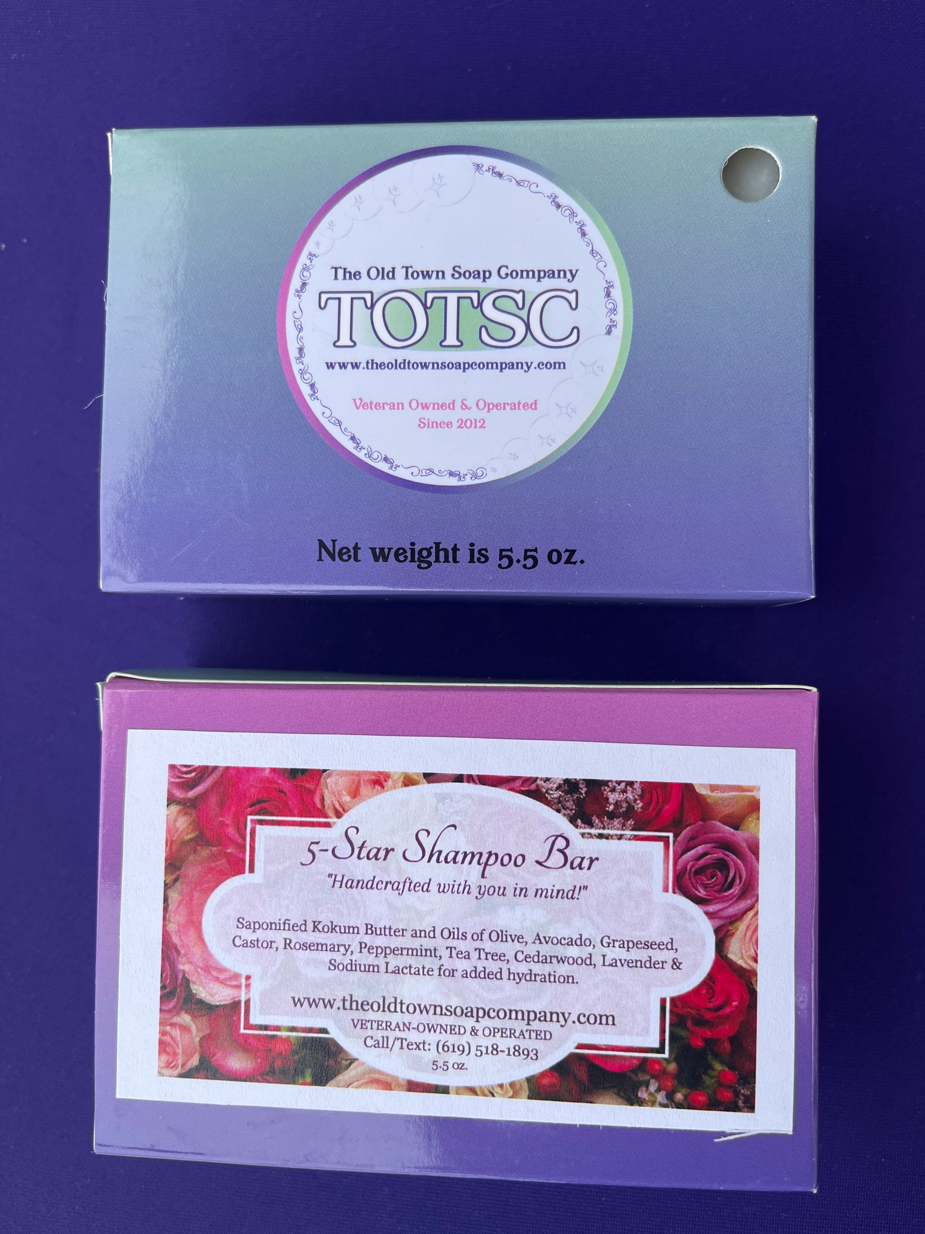 TOTSC - 5-Star Shampoo Bar
