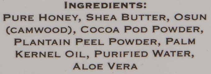 RA Cosmetics - African Black Soap Bar, Unscented - 5oz