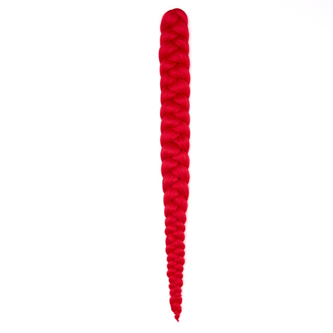 Dosso Beauty - (Single Packs) Pre-Stretched Hypoallergenic Braiding Hair: 1B / 16"