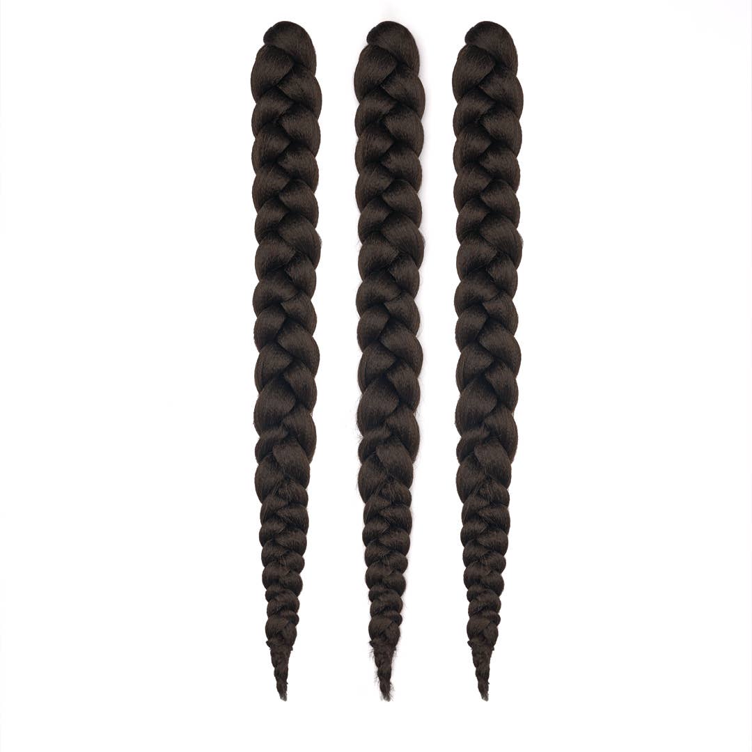 Dosso Beauty - 3 Bundle Pack Pre-stretched Itch Free Braiding Hair 2