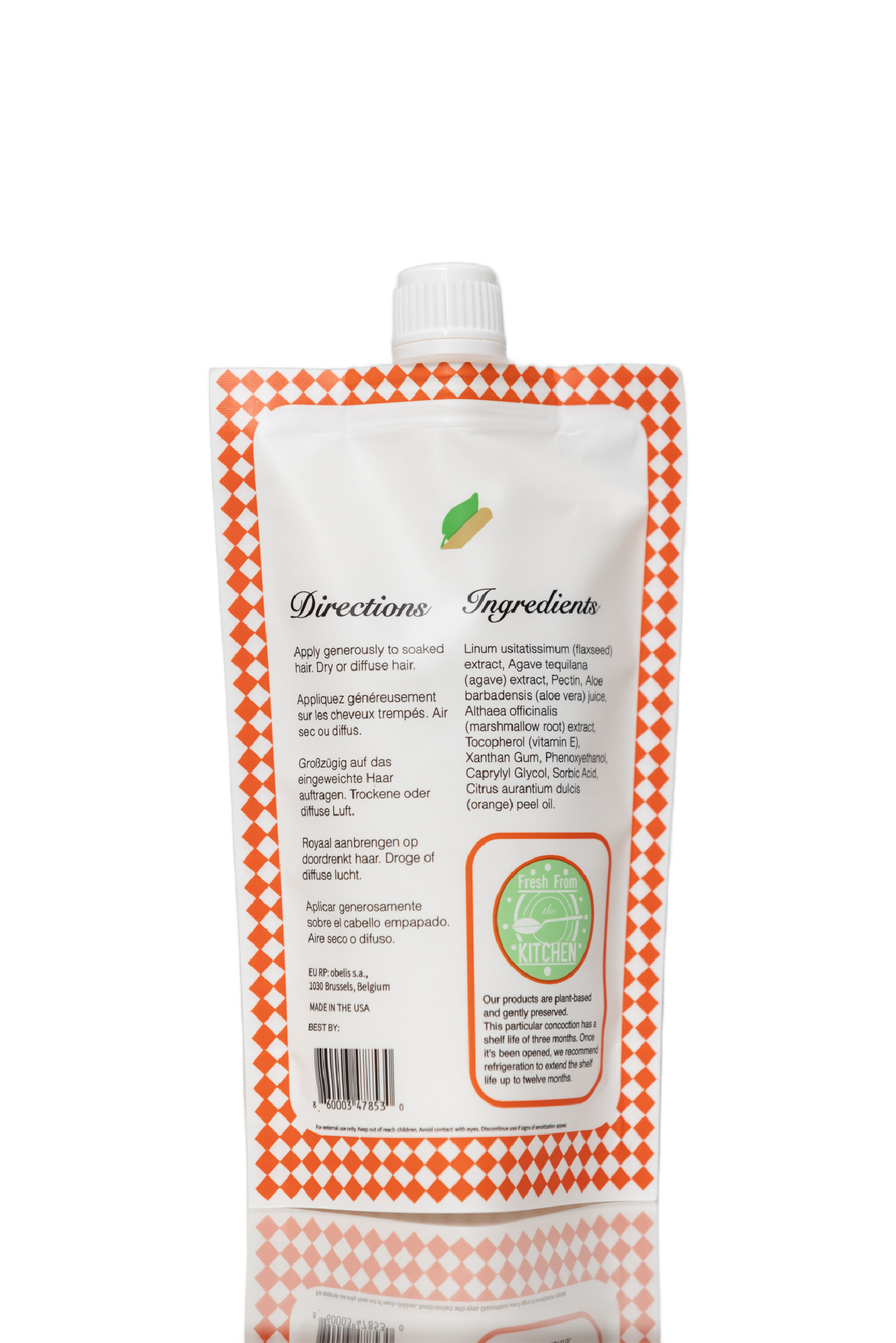 Ecoslay - Orange Marmalade Flaxseed and Aloe Curl Definer 2oz