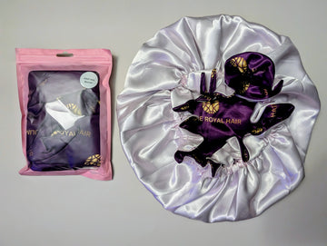 Reversible Satin Sleep Bonnet – Blush Pink