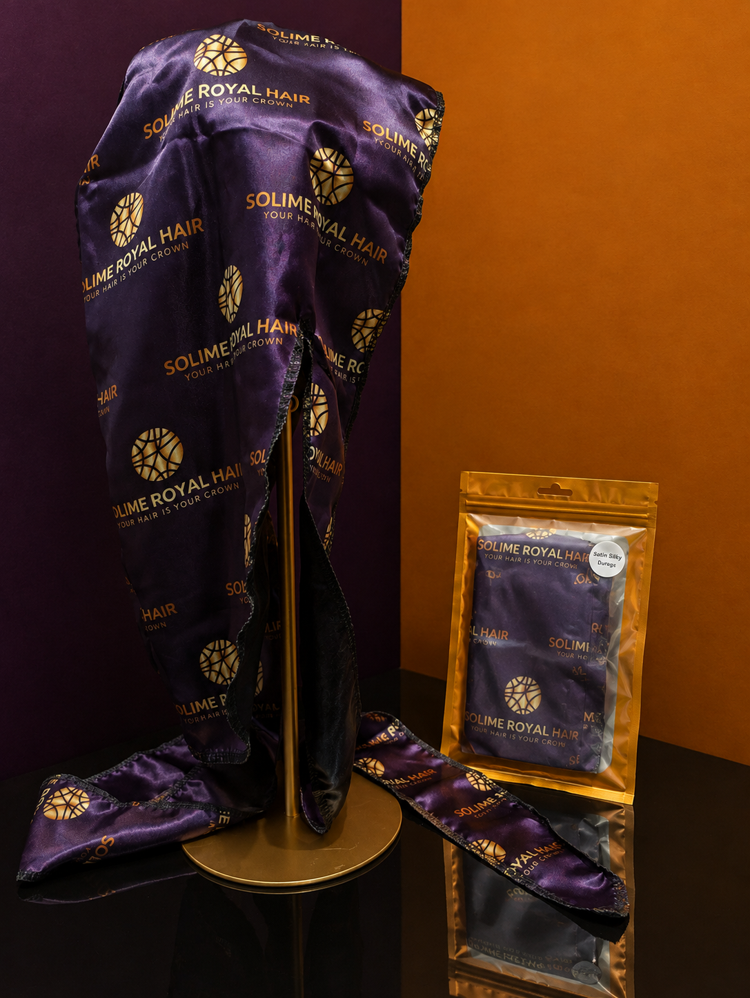 Solime Royal Hair - Reversible Durag - Adult Size