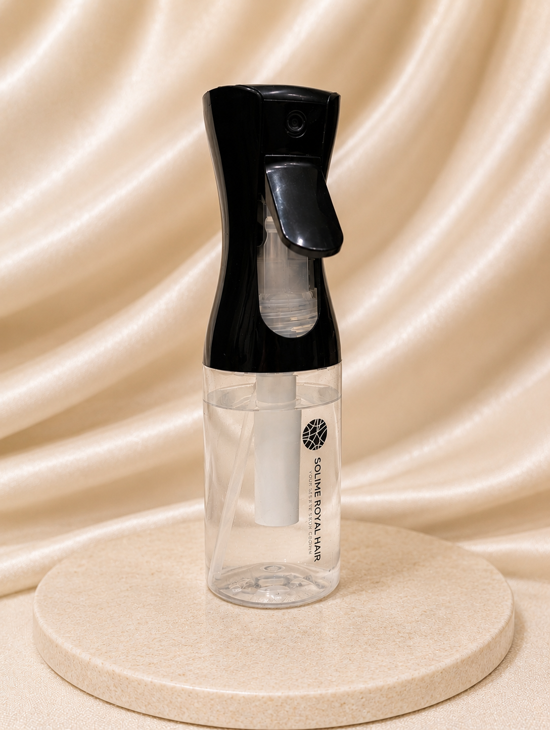 Solime Royal Hair - Continuous Spray Bottle - 200ml - Black