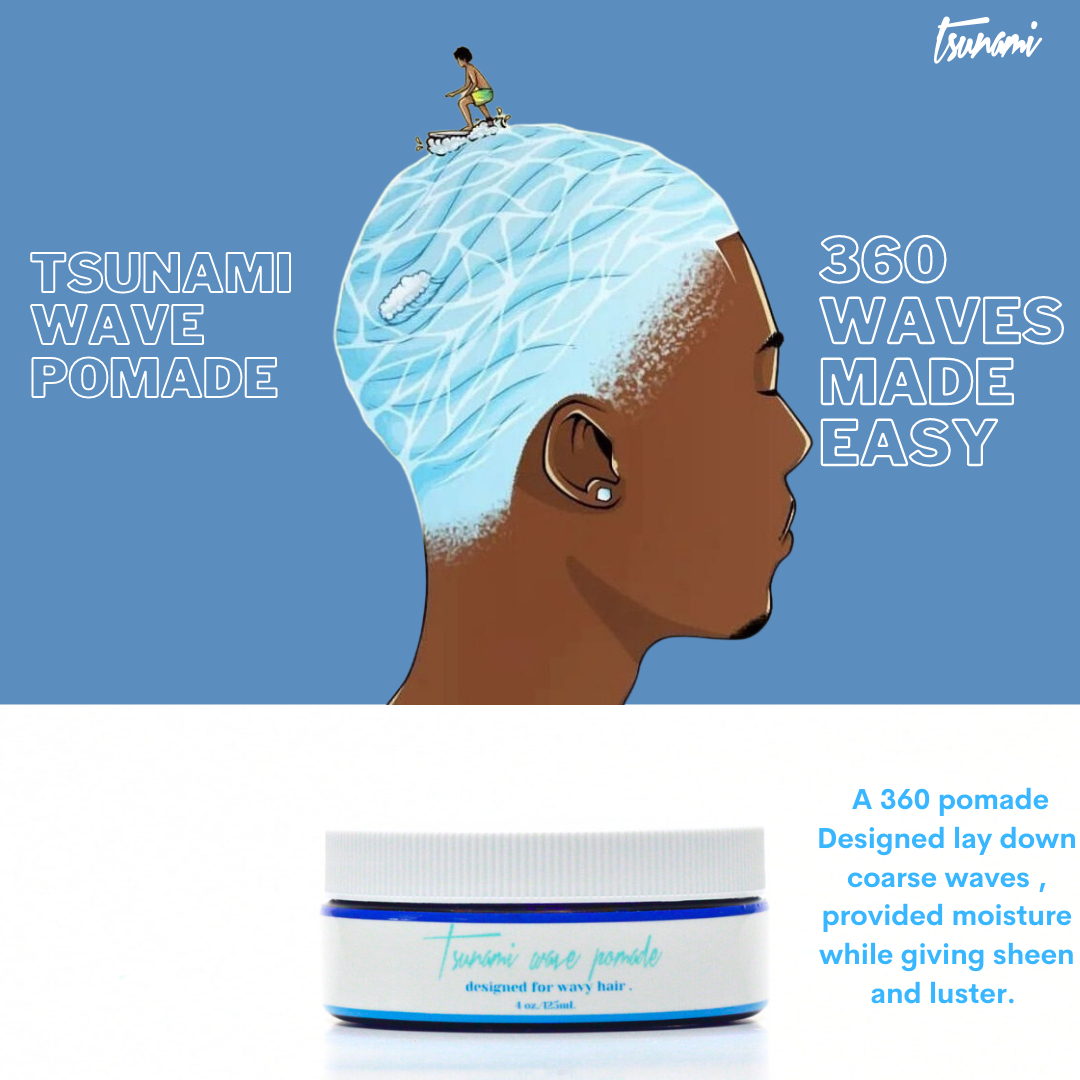 Tsunami Hair Products - TSUNAMI WAVE POMADE