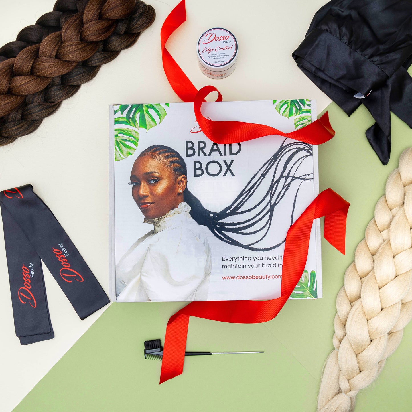 Dosso Beauty - Dosso Beauty Braid Box: 1 / 3 Bundle Packs