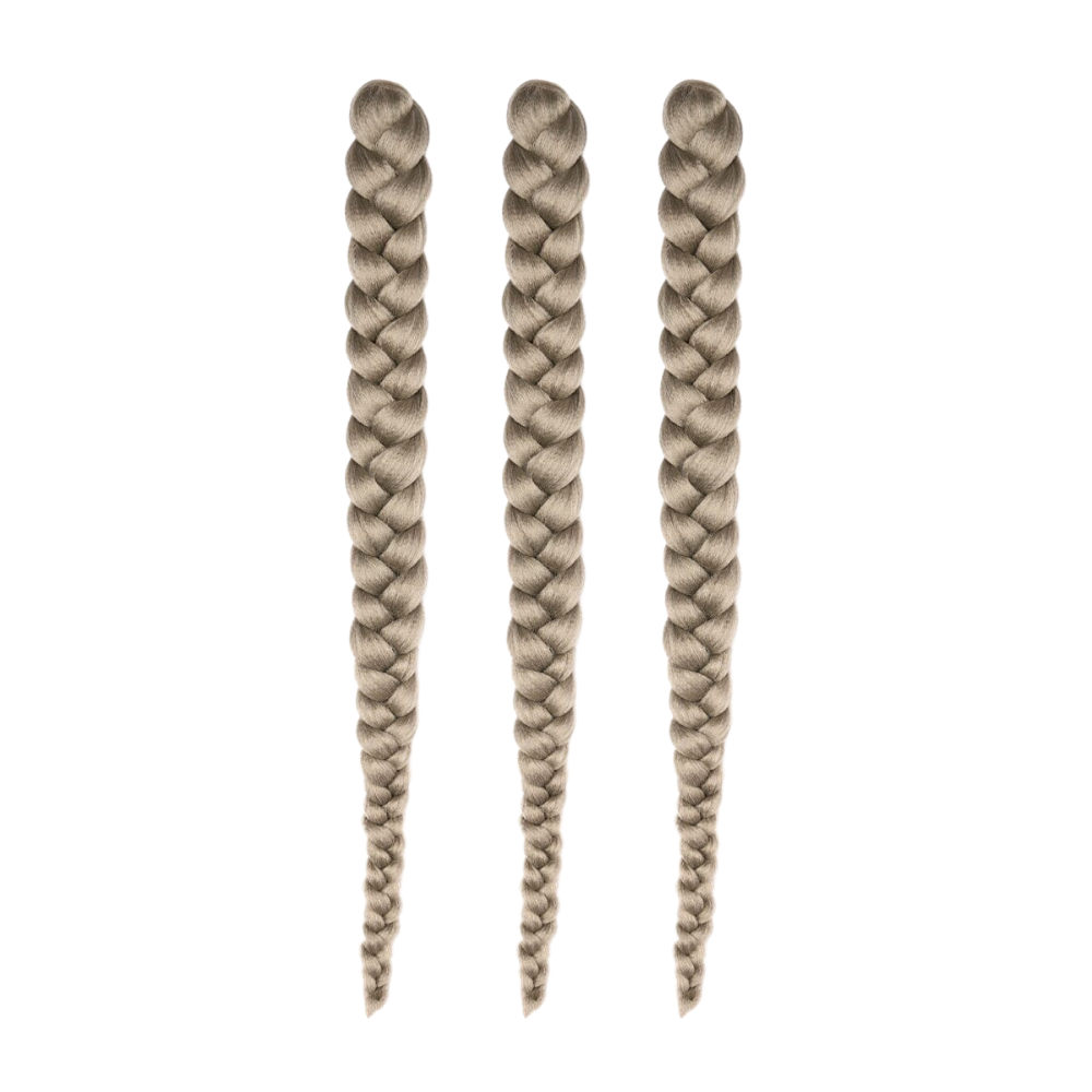 Dosso Beauty - 3 Bundle Pack Pre-stretched Hypoallergenic Braiding Hair: 101