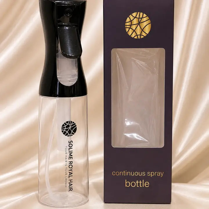 Solime Royal Hair - Continuous Spray Bottle - 300ml - Black